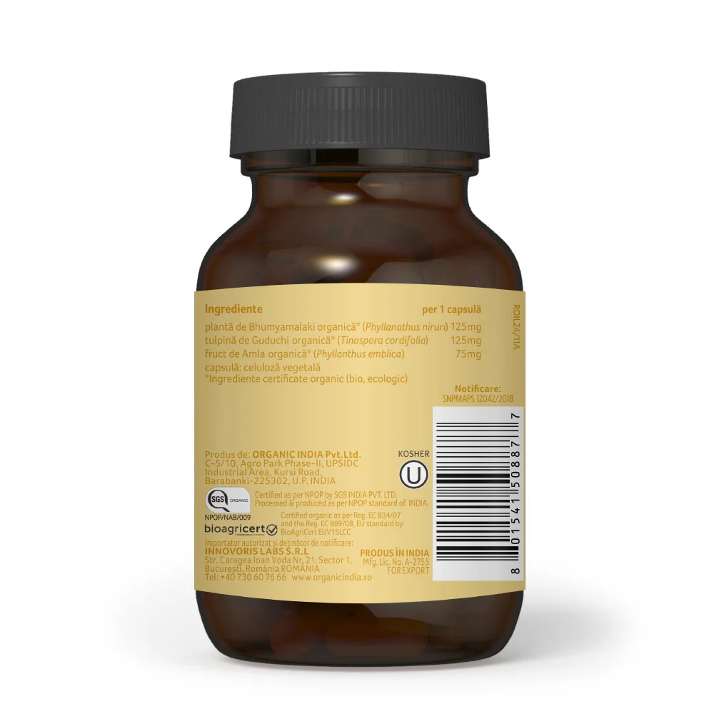 Wt-Balance Metabolism Sanatos, 60 capsule, Organic India