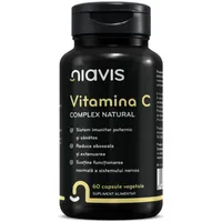 Complex natural de Vitamina C, 60 capsule, Niavis
