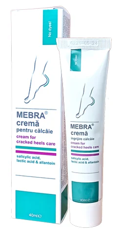 Crema pentru ingrijirea calcaielor, 40ml, Mebra