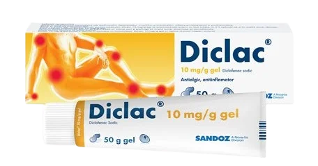 Diclac gel 1%, 50g, Sandoz
