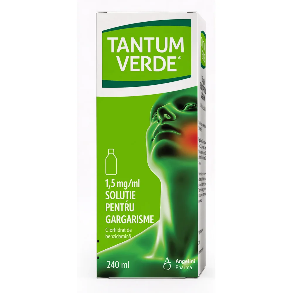 Tantum verde solutie, 240 ml, Angelini