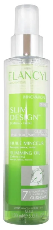 Ulei de slabire Slim Design 2 in 1 Slimming Oil, 150 ml, Elancyl