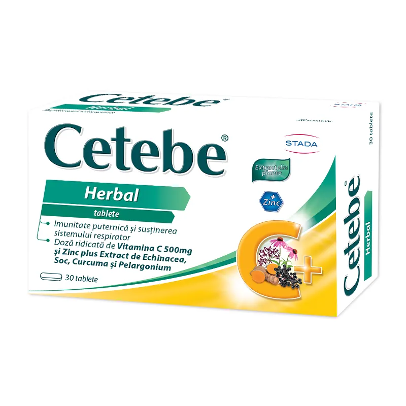 Cetebe Herbal, 30 tablete, Stada
