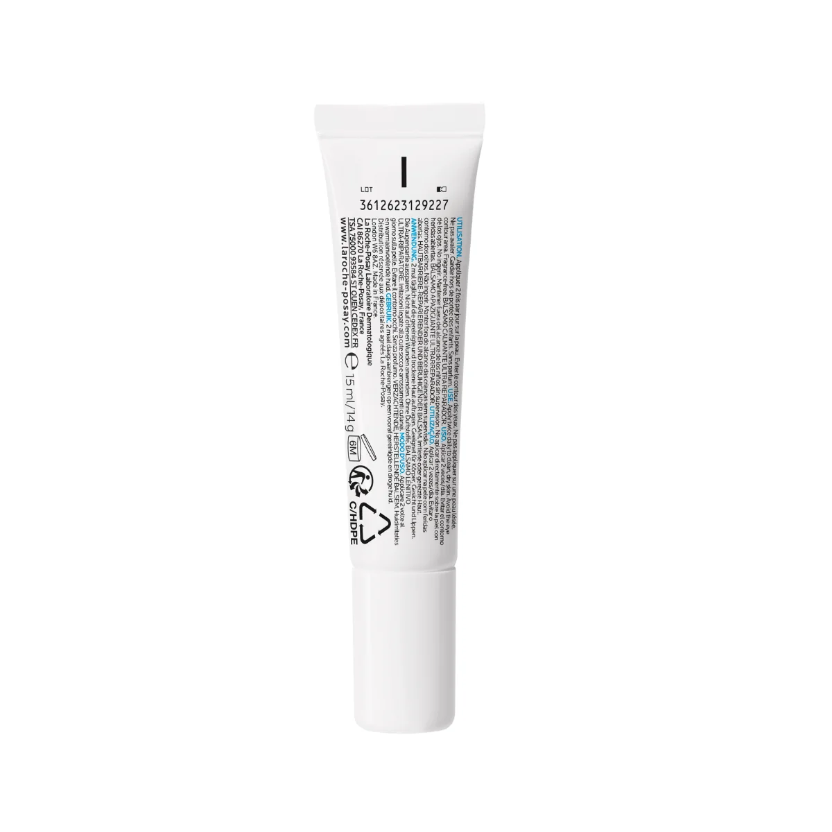 Balsam ultra-reparator calmant cu indicatii multiple Cicaplast B5 +, 15ml, La Roche-Posay
