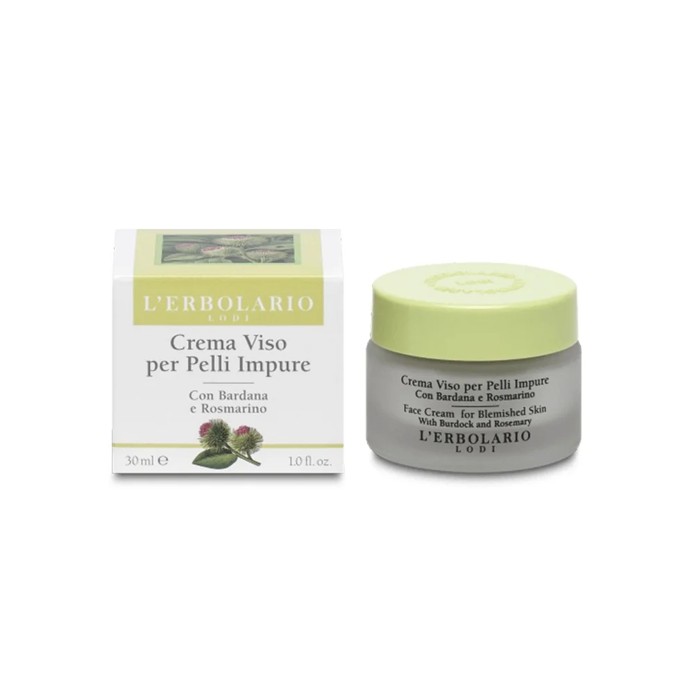 L'Erbolario Crema de fata impotriva impuritatilor, 30ml