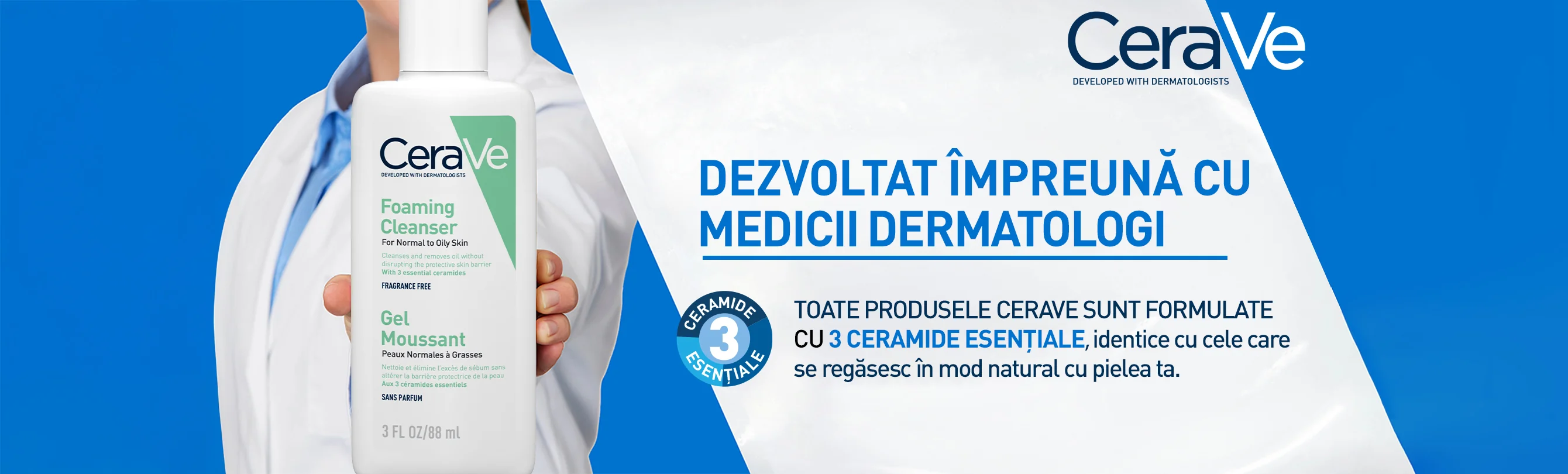 Dezvoltat impreuna cu medicii dermatologi Dezvoltat impreuna cu medicii dermatologi