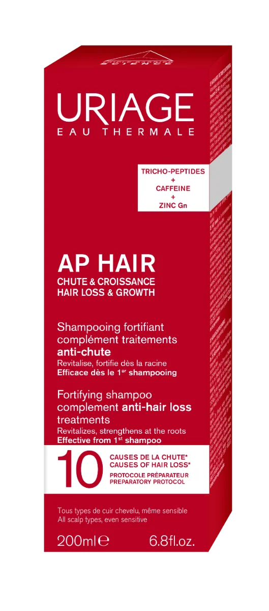 Sampon fortifiant impotriva caderii parului AP Hair, 200ml, Uriage