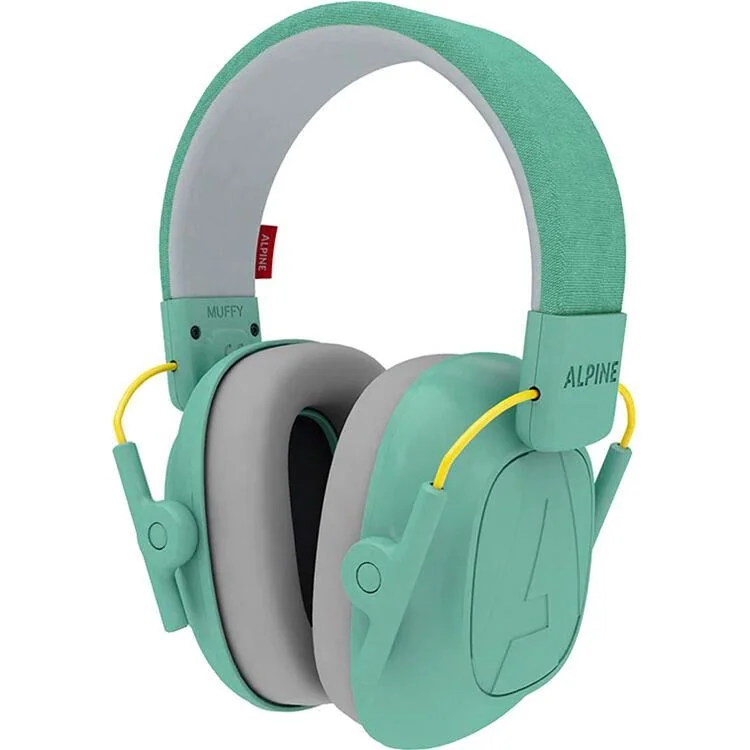 Casti antifonice pliabile pentru copii de la 5-16 ani SNR 25 Muffy Kids Mint ALP26474, 1 bucata, Alpine