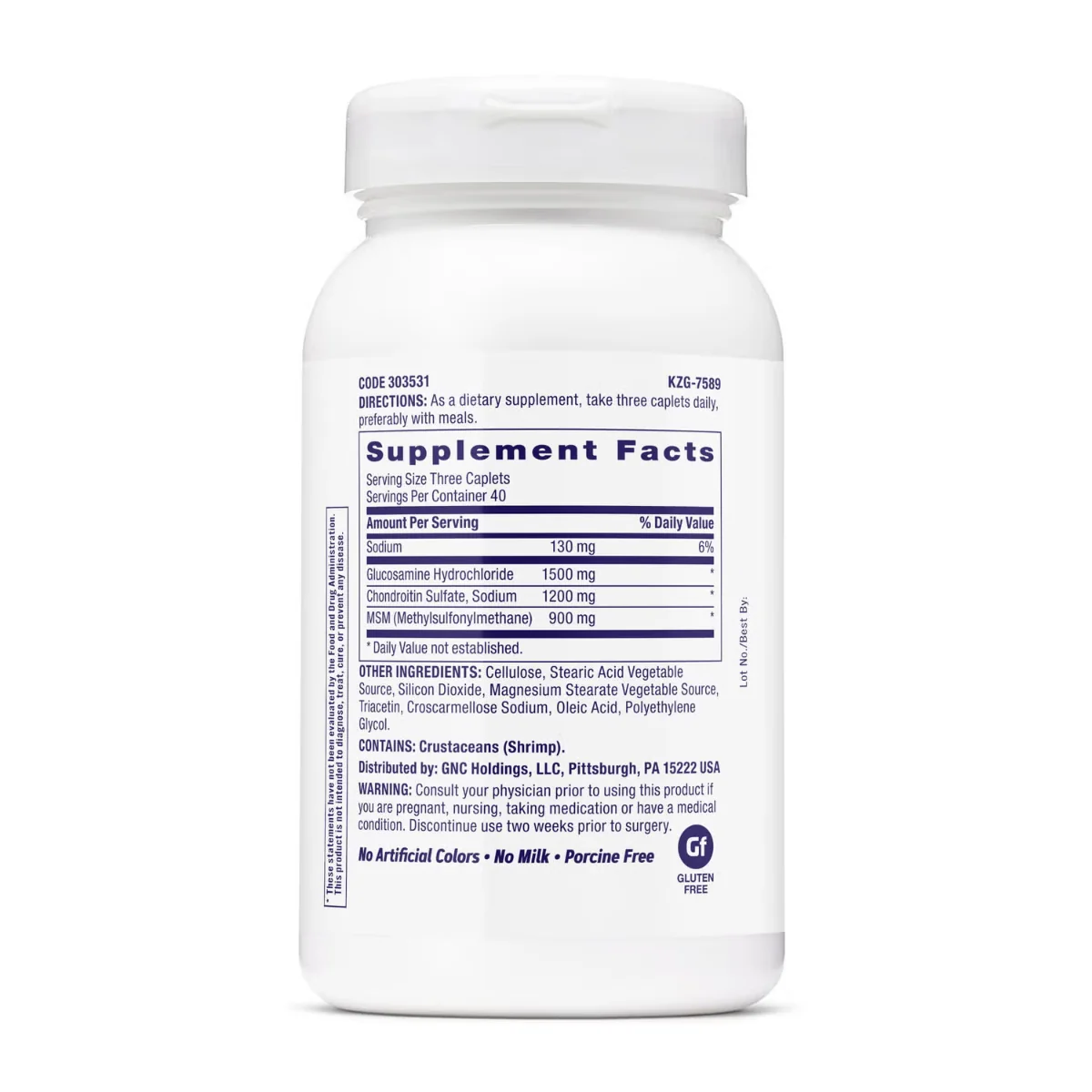 Formula termogenica pentru stimularea metabolismului Total Lean Burn 60, 60 tablete, GNC