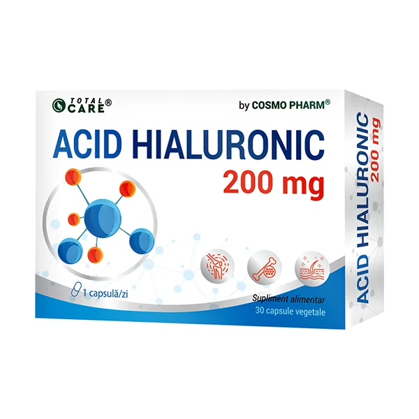 Acid hialuronic 200mg, 30 capsule, Cosmopharm