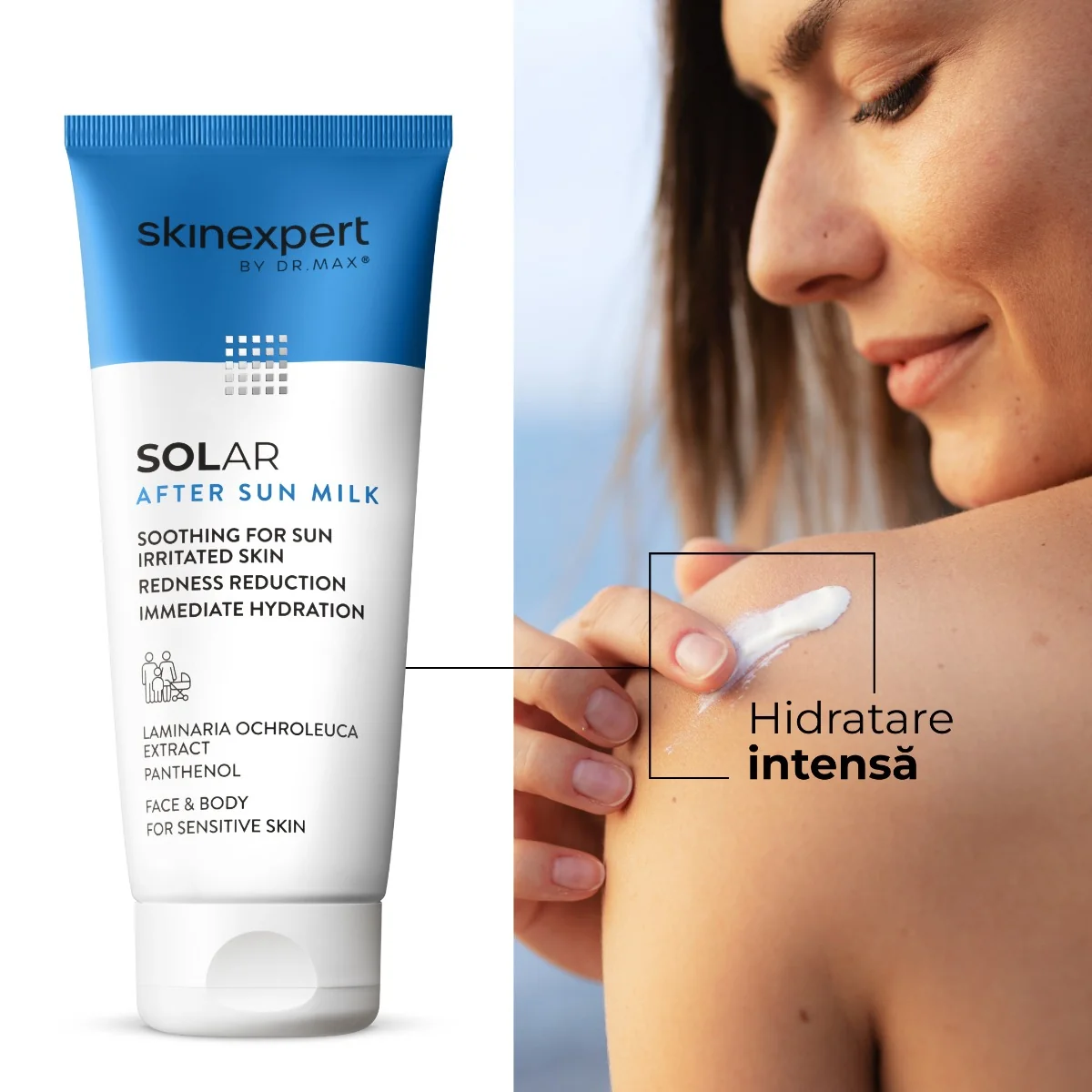 Skinexpert by Dr. Max® Solar After Sun Lapte, 200ml