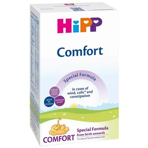 Lapte praf pentru colici si constipatie de la nastere Comfort, 300g, HiPP