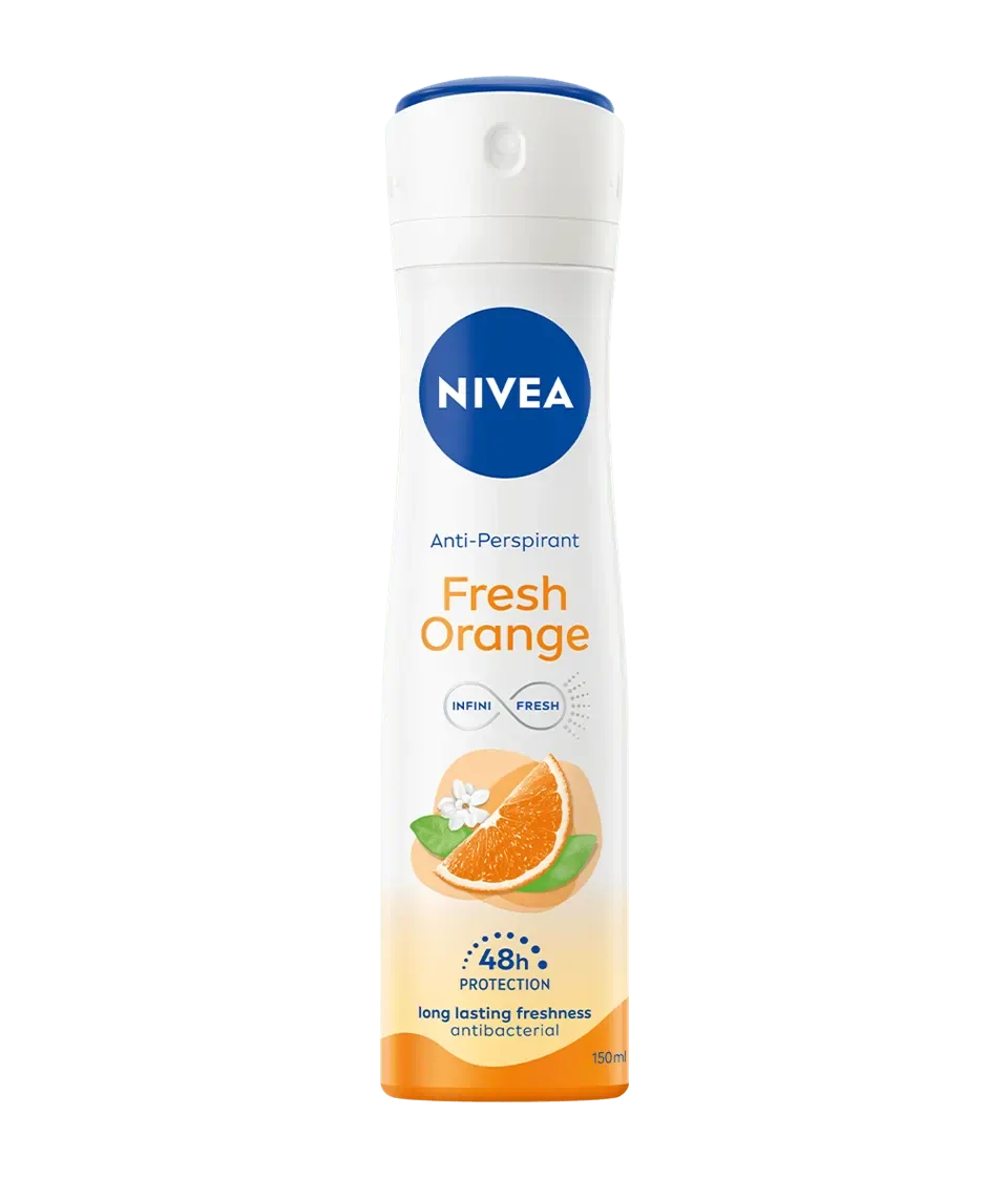 Deodorant spray pentru femei Fresh Orange, 150ml, Nivea