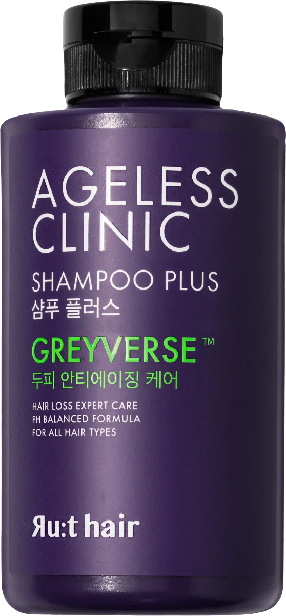 Sampon impotriva incaruntirii si caderii parului Ageless Clinic Shampoo Plus, 300ml, Rut Hair