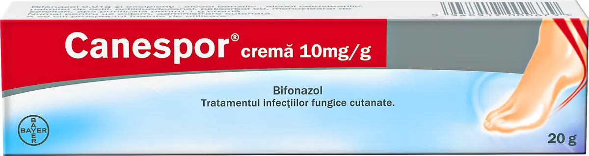 Canespor crema 10 mg/g, 20 g, Bayer