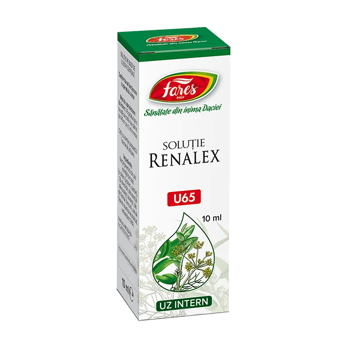 Renalex solutie U65, 10ml, Fares