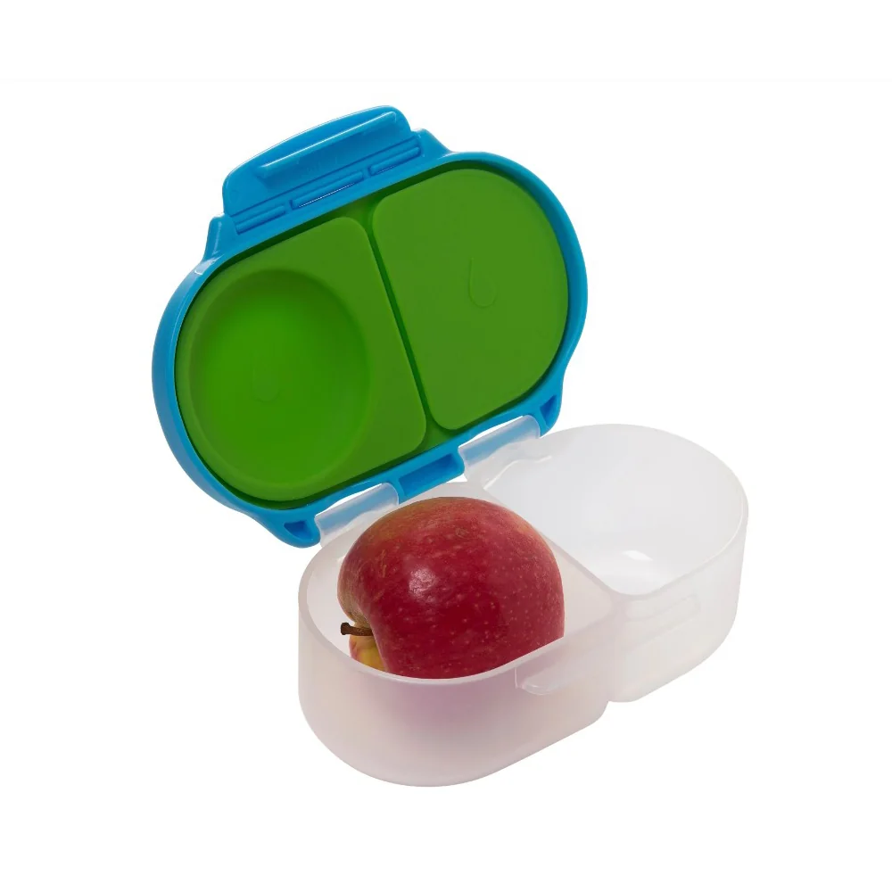 Caserola Snackbox pentru +4 luni Albastru/Verde, 1 bucata, Bbox