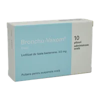 Broncho-Vaxom pulbere pentru suspensie orala 3.5mg, 10 plicuri, OM