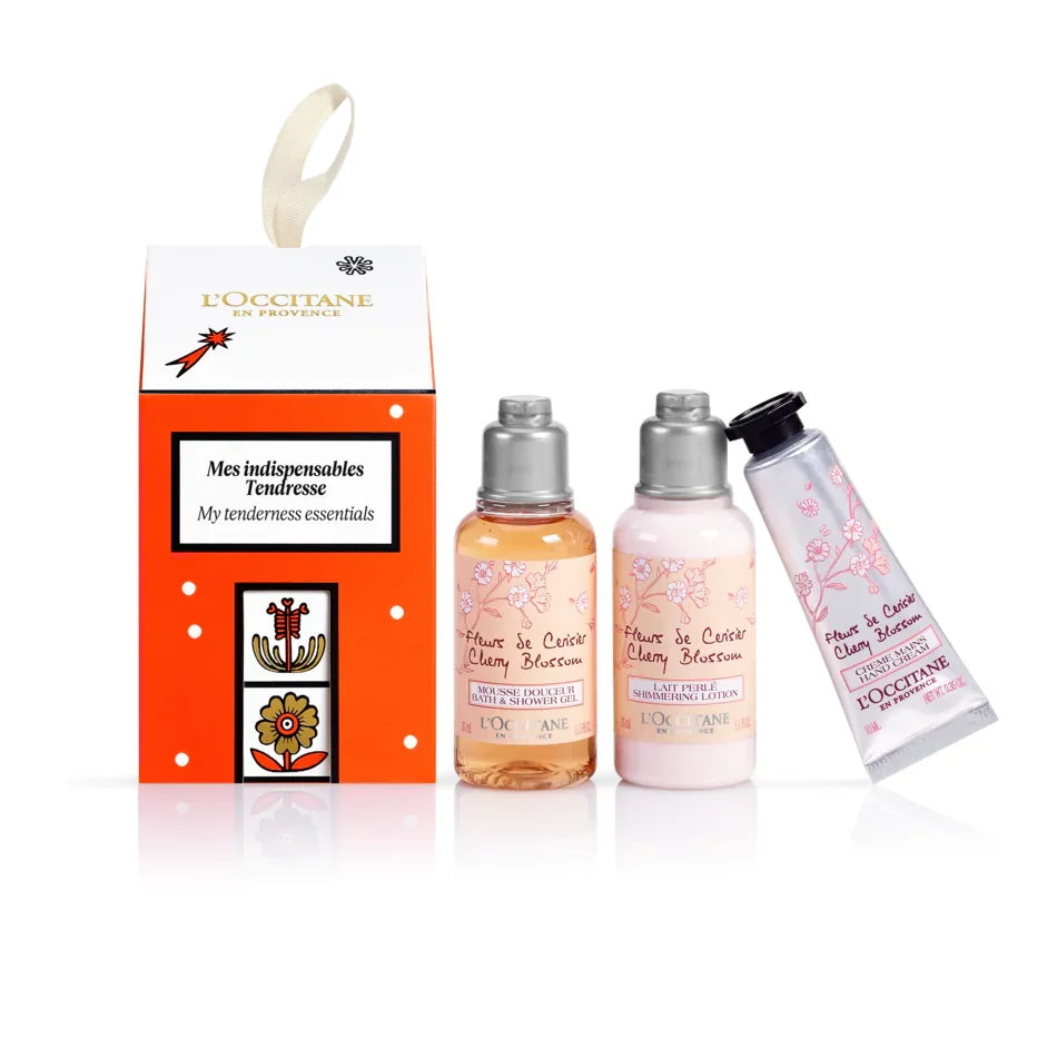 Set cadou Cherry Ornament, L'Occitane