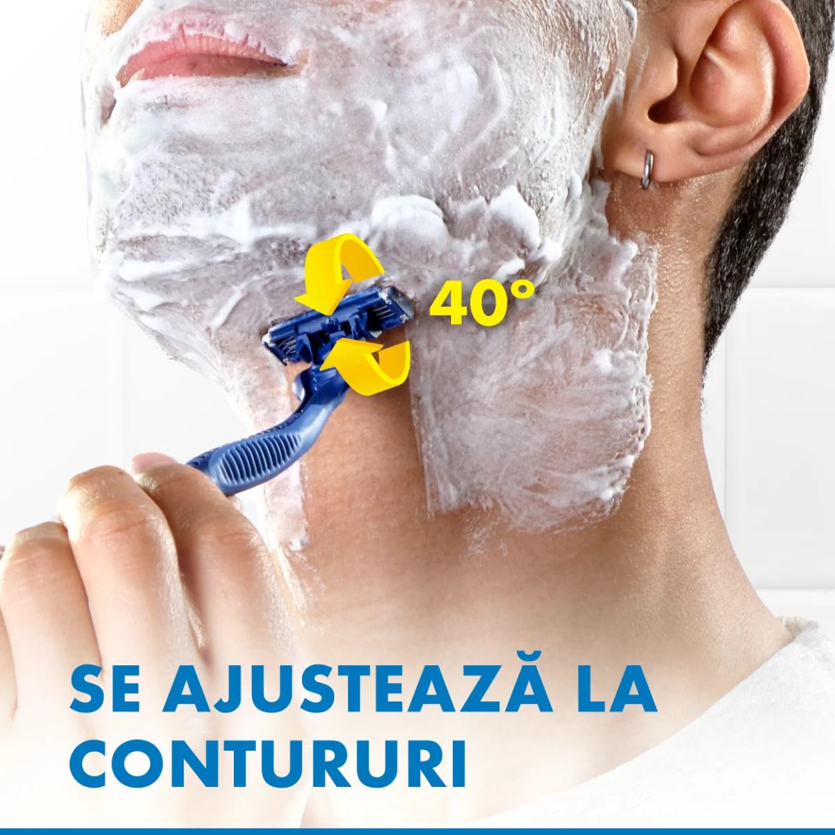 Set aparate de ras de unica folosinta Blue3 Comfort, 6 bucati, Gillette