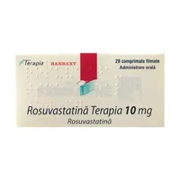 Rosuvastatina 10mg, 28 comprimate, Terapia