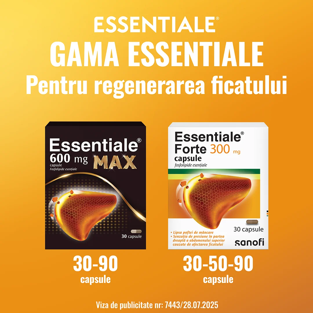 Essentiale Forte 300mg, 50 capsule, Sanofi 