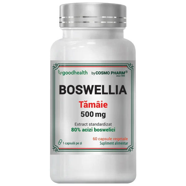 Boswellia Serrata 500mg, 60 capsule, Cosmopharm