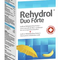 Rehydrol Duo Forte, 6+6 plicuri, MBA Pharma