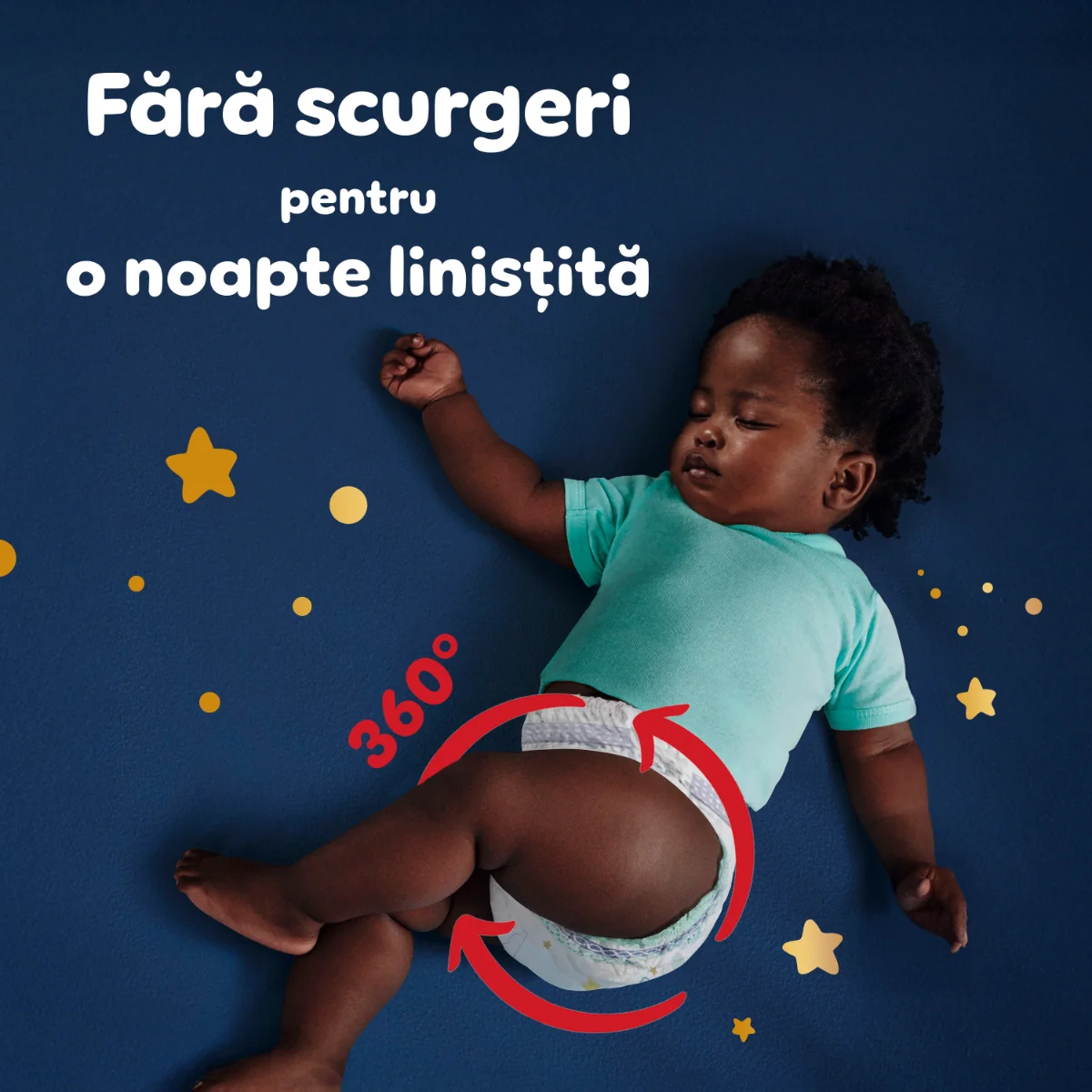 Scutece-chilotel de noapte Night Pants Marimea 6 pentru 15+ kg, 19 bucati, Pampers