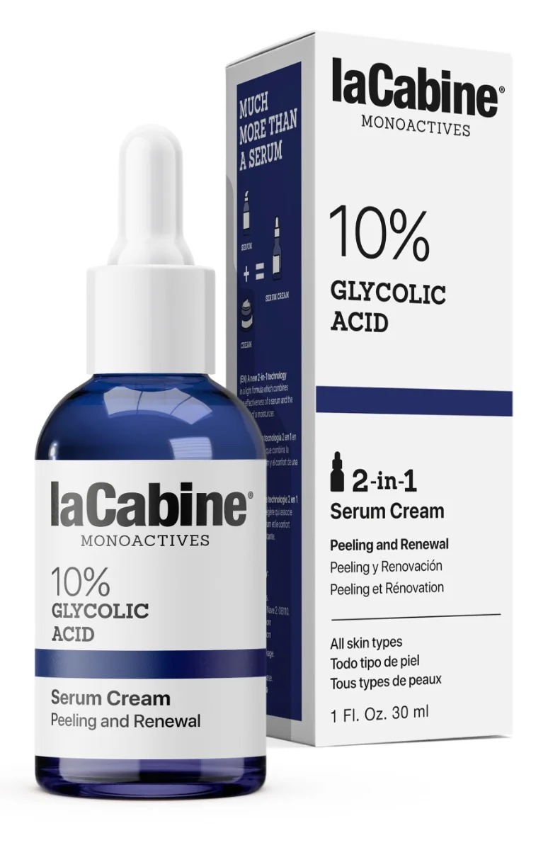 Ser-crema 10% Acid Glycolic Monoactives, 30ml, La Cabine 