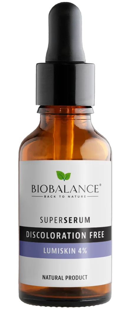 Ser de fata discoloration free Lumiskin 4% Super Serum, 30ml, Bio Balance