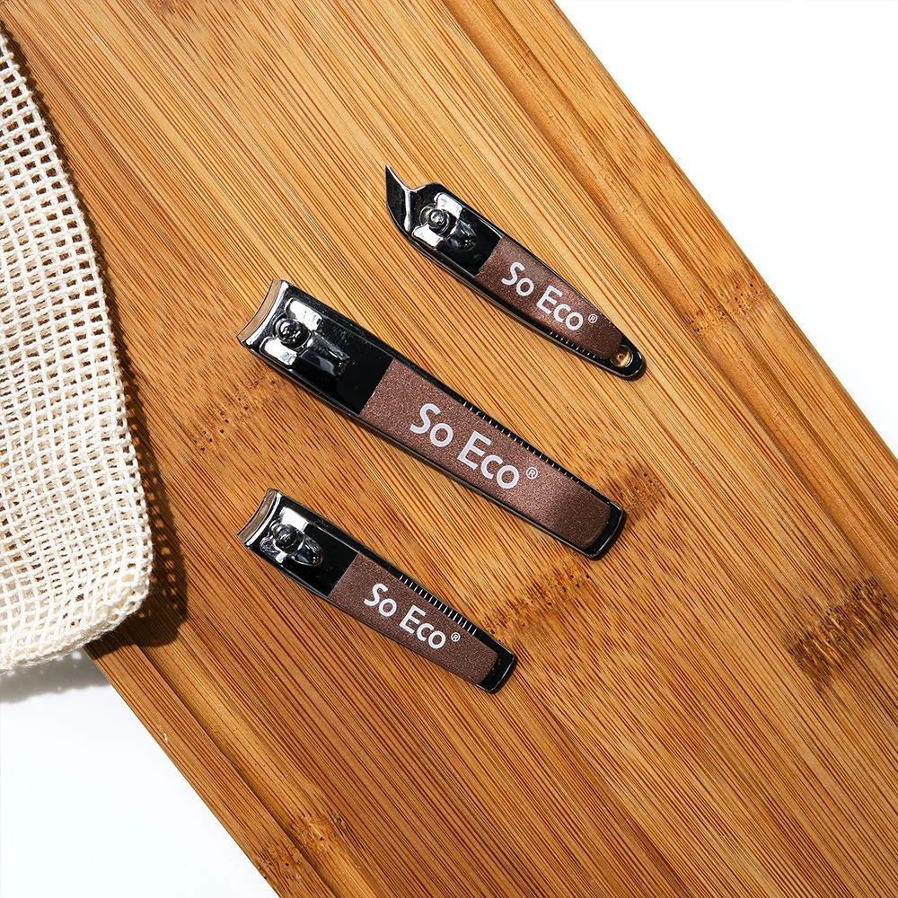 Set 3 unghiere ecologice pentru unghii si cuticule, 1 bucata, So Eco
