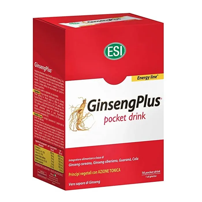 GinsengPlus Pocket Drink, 16 plicuri, ESI