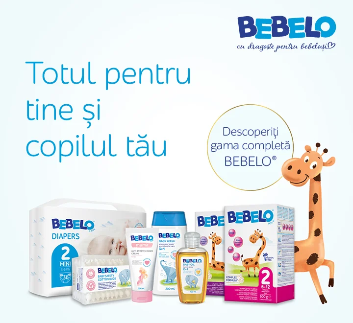 Totul pentru tine si copilul tau - Baveta Bebelo Totul pentru tine si copilul tau - Baveta Bebelo