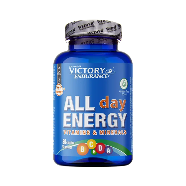 Complex de multivitamine si minerale capsule All Day Energy, 90 capsule, Weider