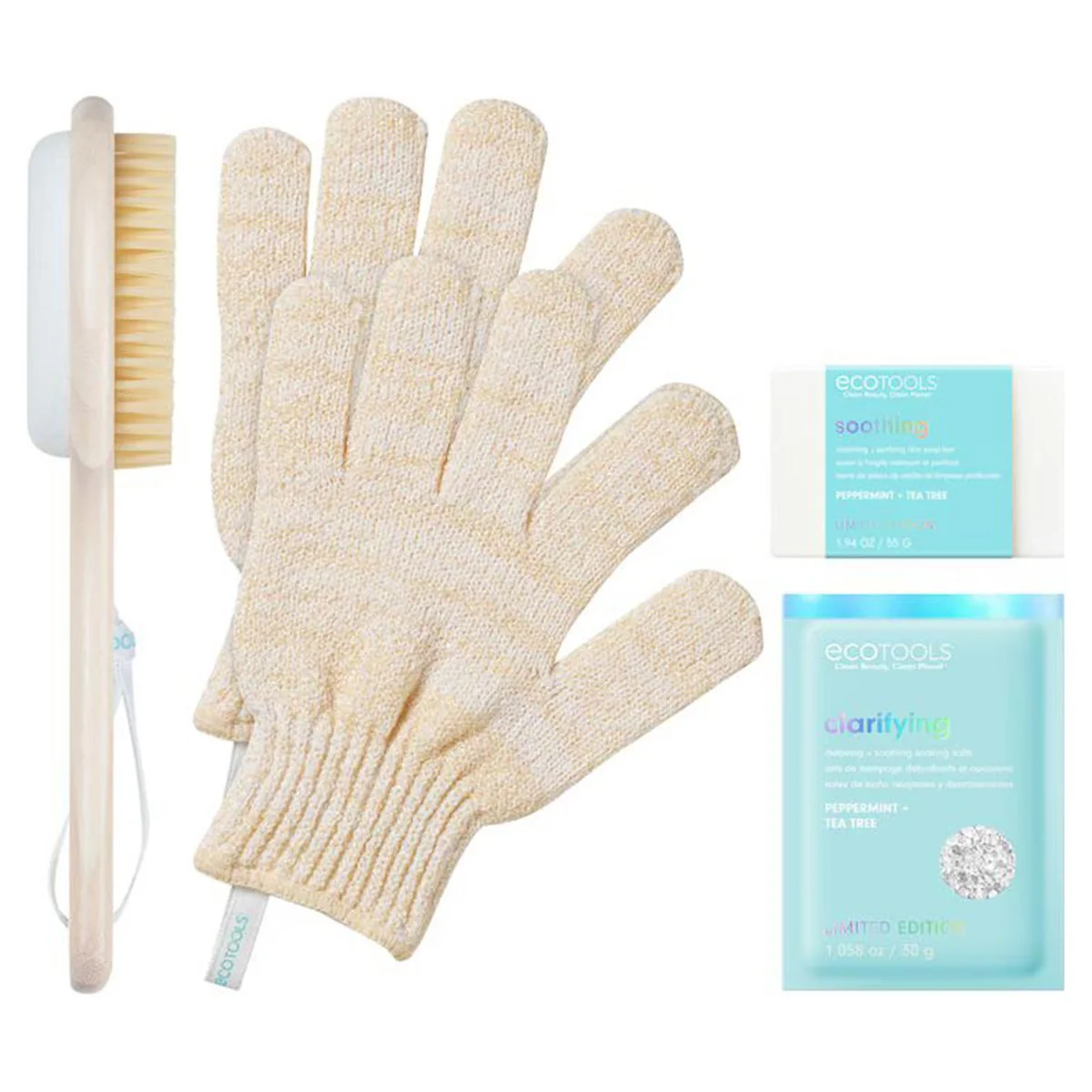 Set pentru ingrijirea corpului Glow Head to Toe, EcoTools