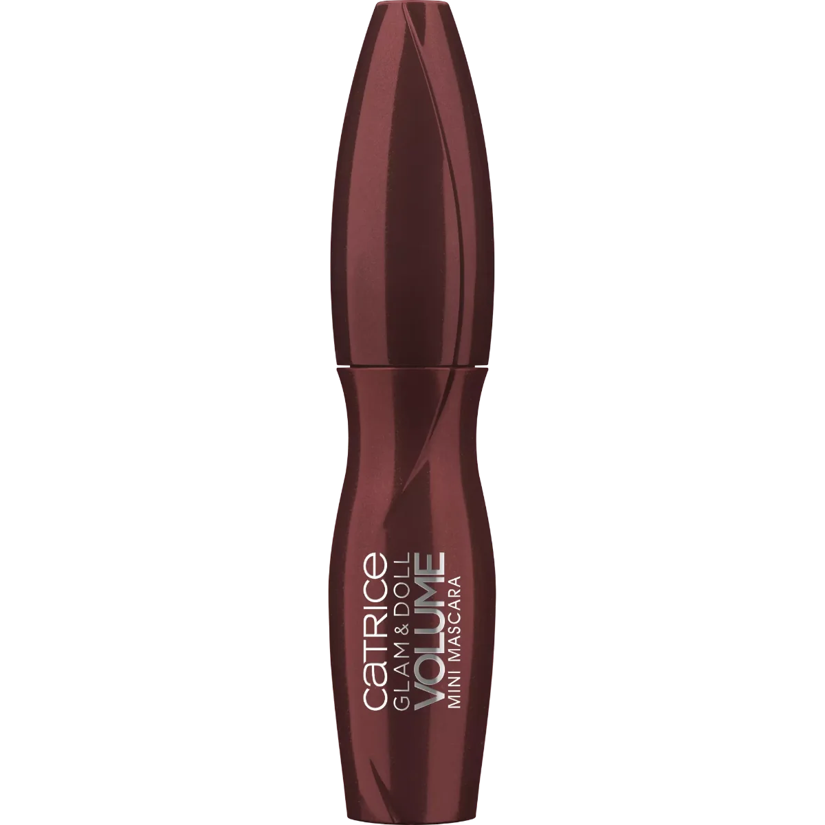 Mini rimel pentru volum Burgundy Eternal Red Glam&Doll, 5.5ml, Catrice