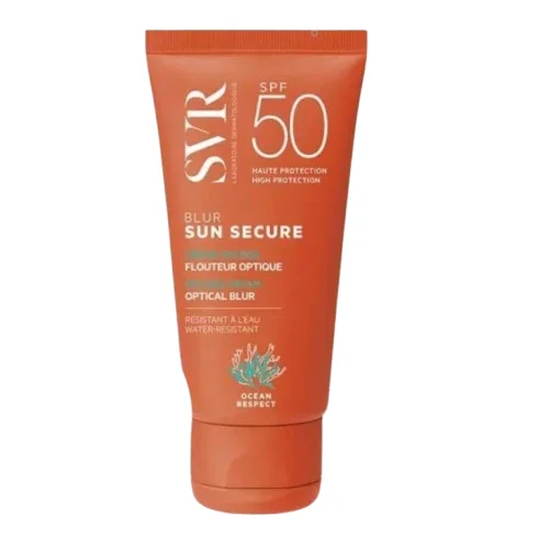 Crema tip spuma fara parfum pentru protectie solara SPF 50+ Sun Secure, 50ml, SVR