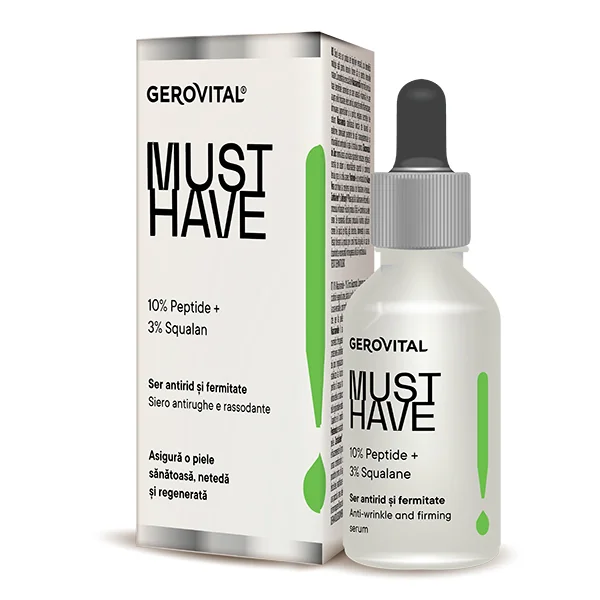 Ser antirid si fermitate Must Have, 30ml, Gerovital