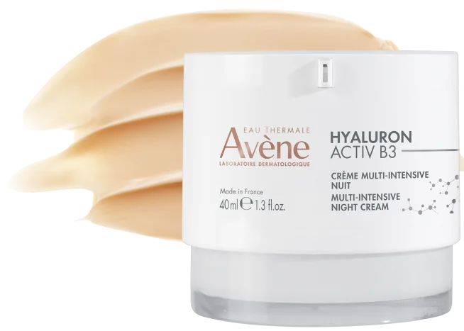 Crema de noapte multi-intensiva Hyaluron Activ B3, 40ml, Avene