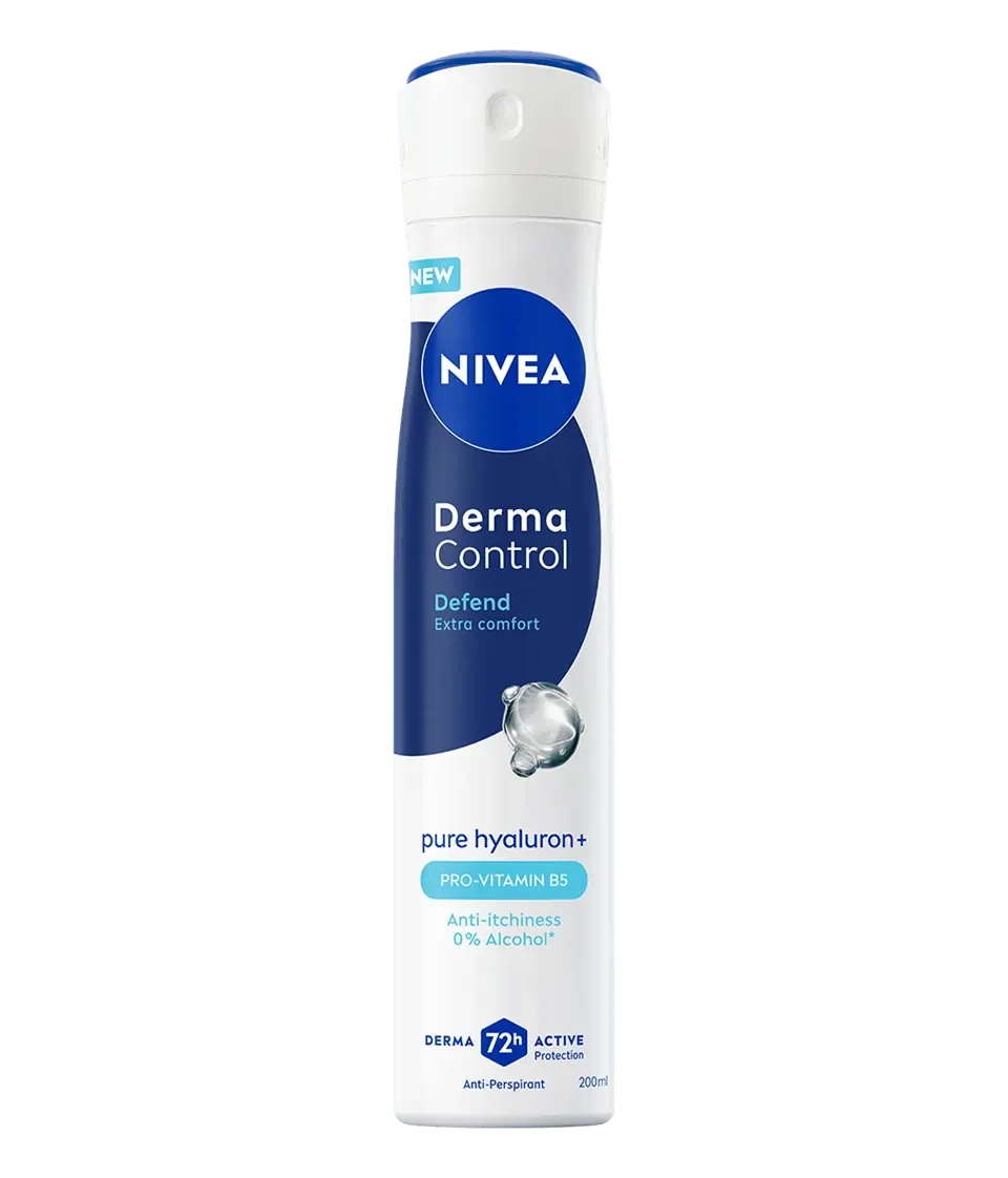 Deodorant spray pentru femei Derma Control Defend, 200ml, Nivea