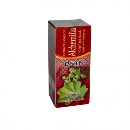 Extract lichid de Alchemilla - cretisoara, 50 ml, Meduman