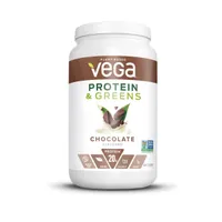 Proteina vegetala si verdeturi cu aroma de ciocolata, 618g, Vega