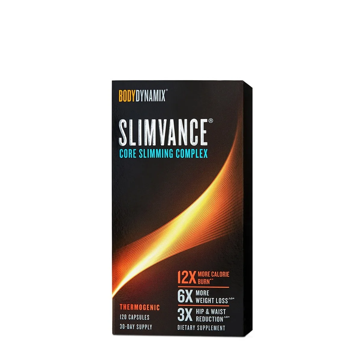 Formula pentru controlul greutatii Slimvance Core Slimming Complex, 120 capsule, BodyDynamix