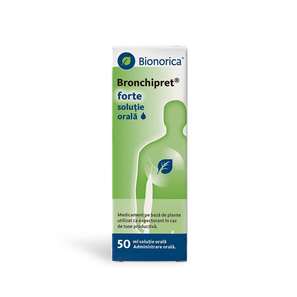 Bronchipret forte solutie orala, 50ml, Bionorica