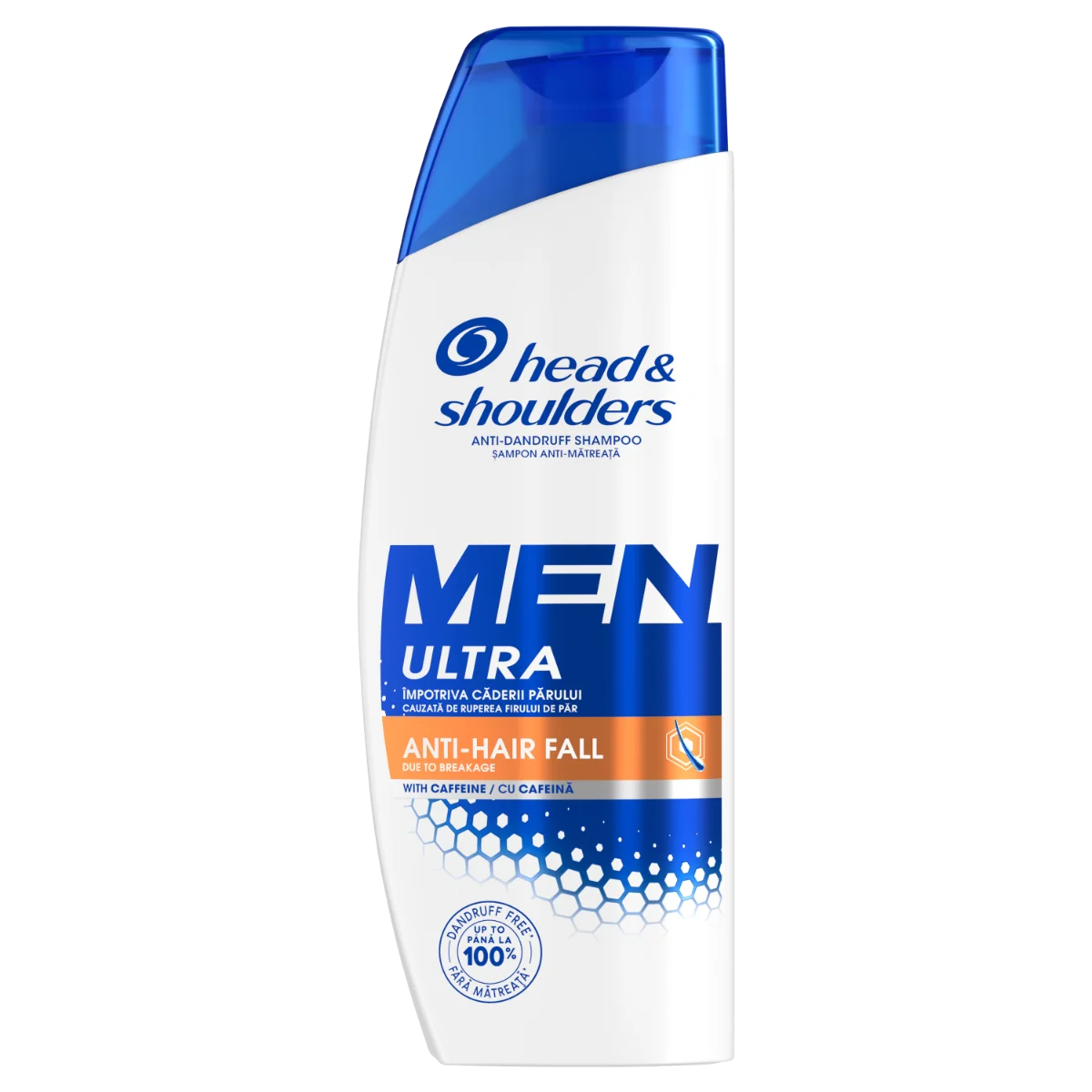 Sampon pentru caderea parului cu cofeina anti-matreata Men, 250ml, Head&Shoulders