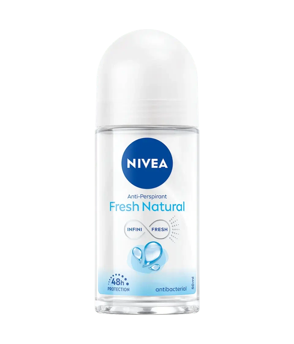 Deodorant roll-on pentru femei Fresh Natural, 50ml, Nivea