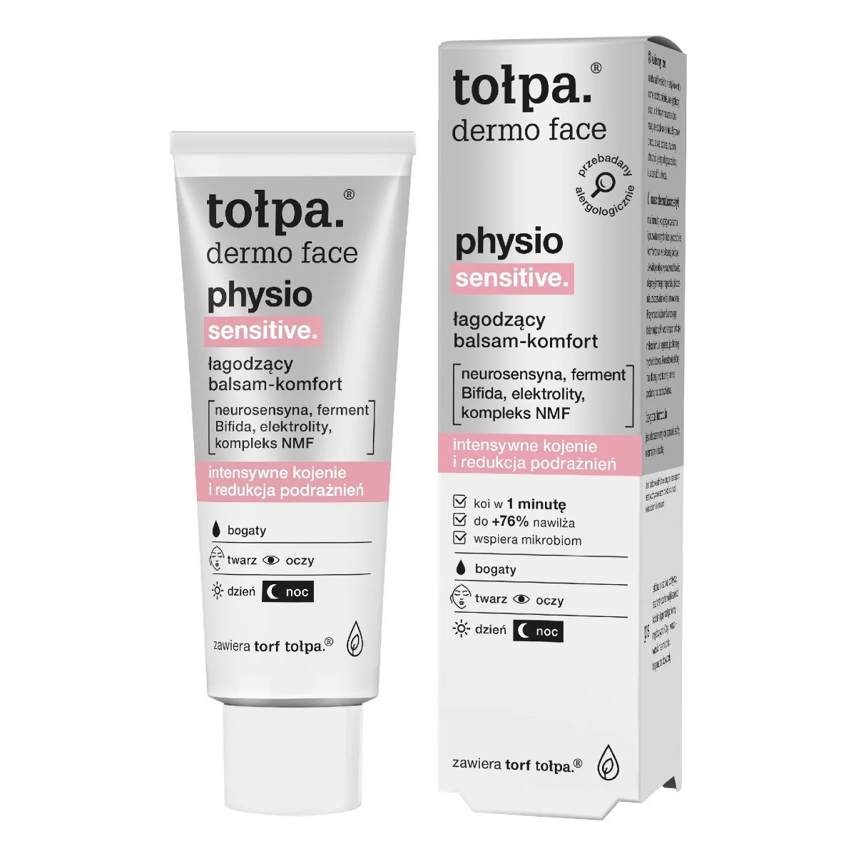 Balsam calmant pentru piele sensibila Dermo Face Physio Sensitive, 40ml, Tolpa
