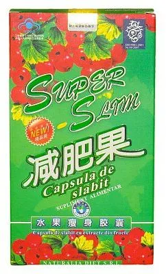 Super Slim Capsula de slabit, 30 capsule, Naturalia Diet