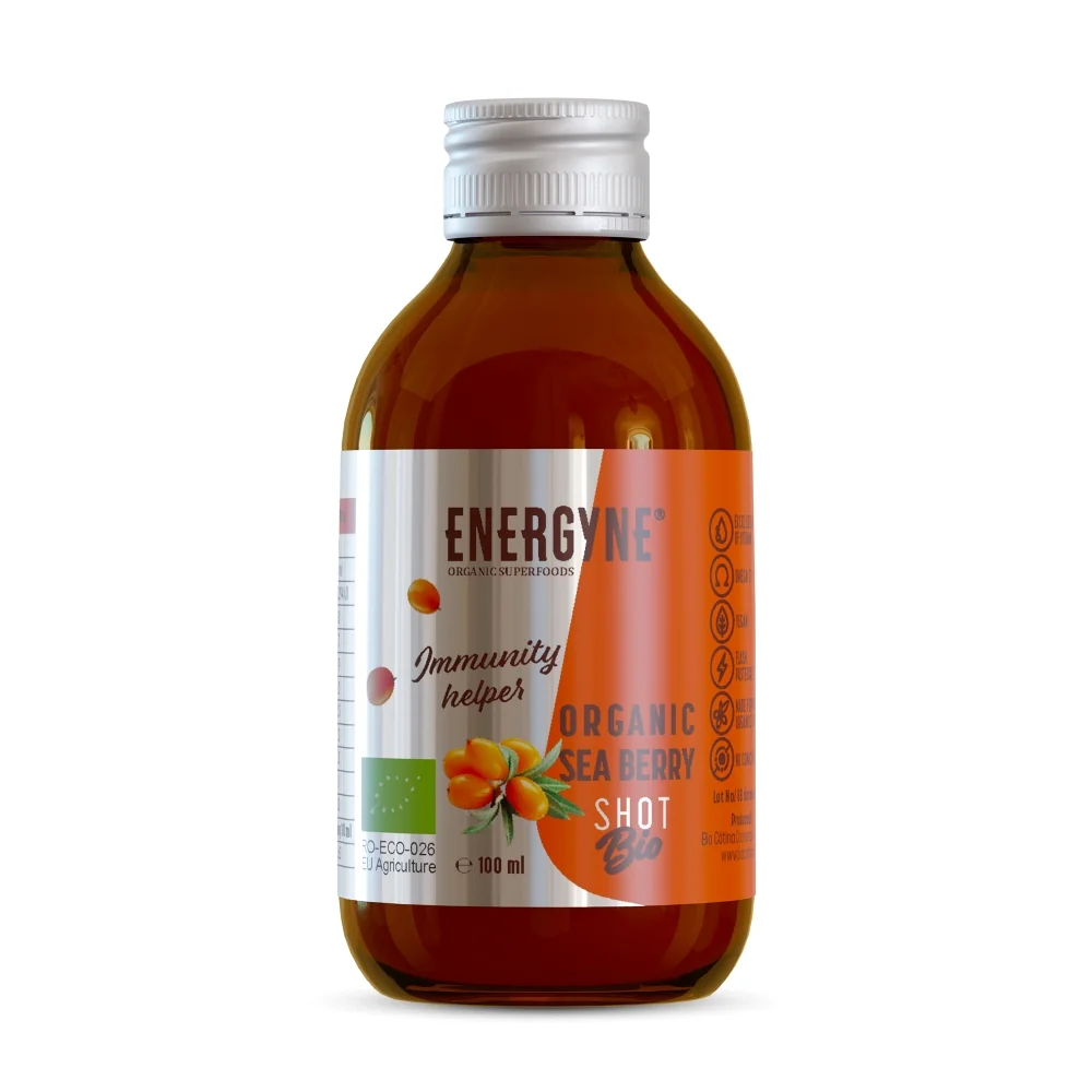 Shot 50% suc de catina presat la rece Eco, 100ml, Energyne | Dr. Max ...